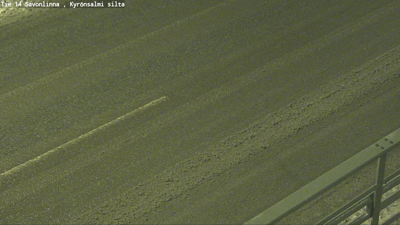 Weather Camera Image Väg 14 Nyslott, Kyrönsalmi, Savonlinna, Etelä-Savo