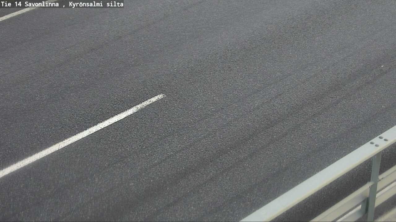 Weather Camera Image Road 14 Savonlinna, Kyrönsalmi, Savonlinna, Etelä-Savo