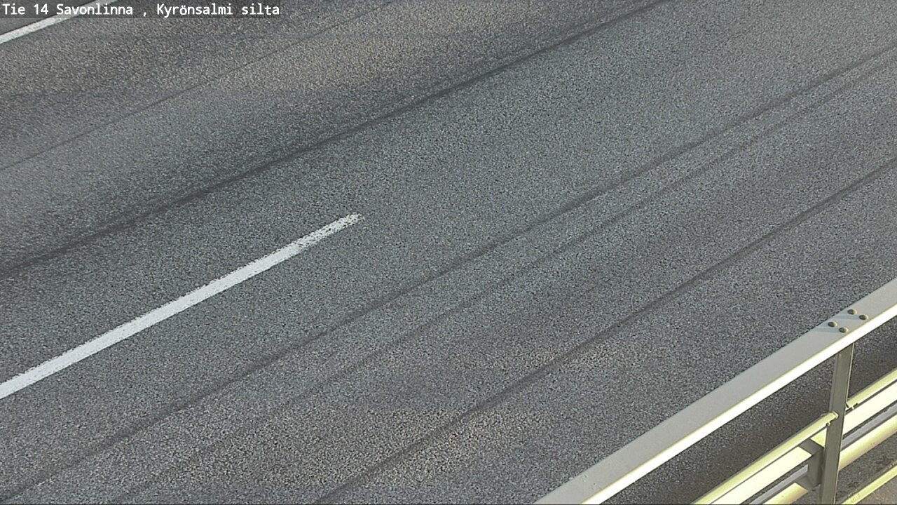 Weather Camera Image Road 14 Savonlinna, Kyrönsalmi, Savonlinna, Etelä-Savo