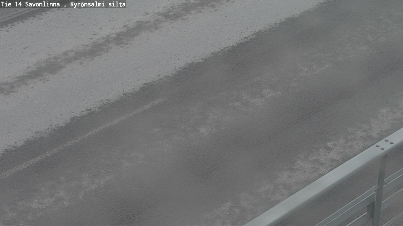 Weather Camera Image Road 14 Savonlinna, Kyrönsalmi, Savonlinna, Etelä-Savo
