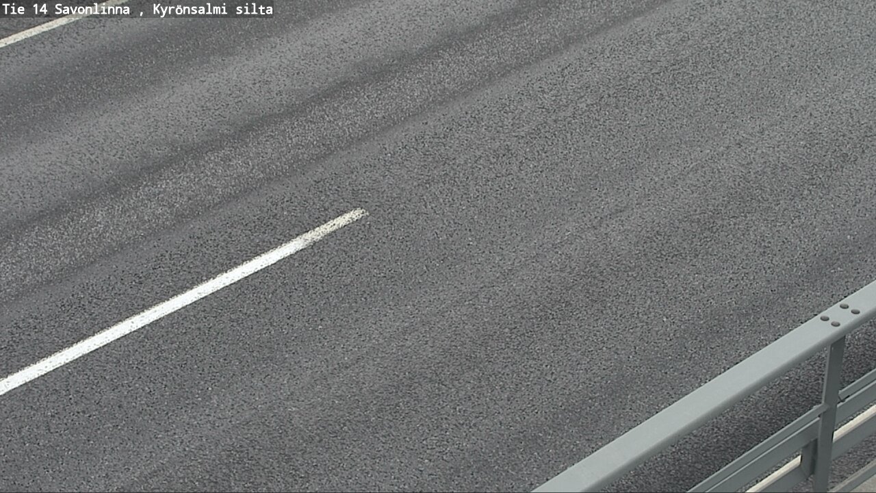 Weather Camera Image Road 14 Savonlinna, Kyrönsalmi, Savonlinna, Etelä-Savo