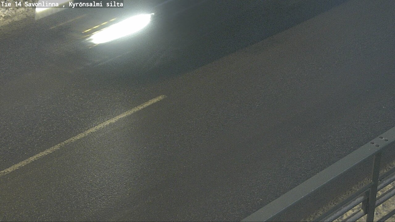 Weather Camera Image Väg 14 Nyslott, Kyrönsalmi, Savonlinna, Etelä-Savo