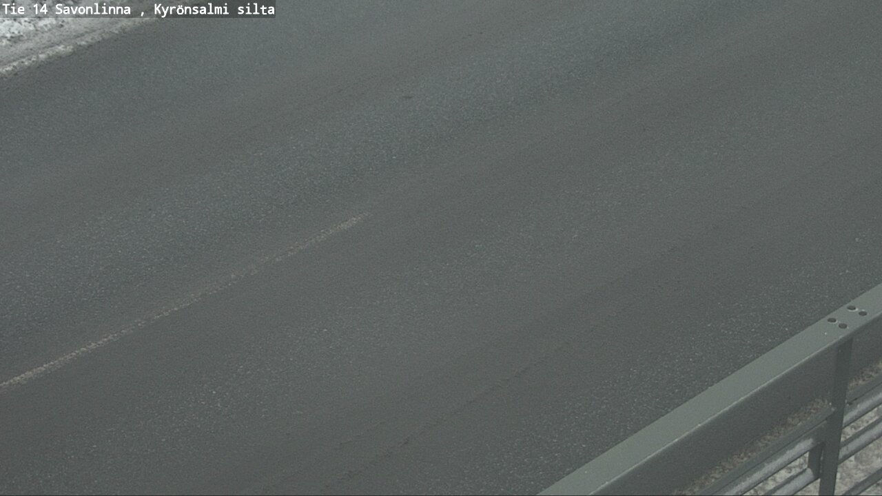 Weather Camera Image Väg 14 Nyslott, Kyrönsalmi, Savonlinna, Etelä-Savo