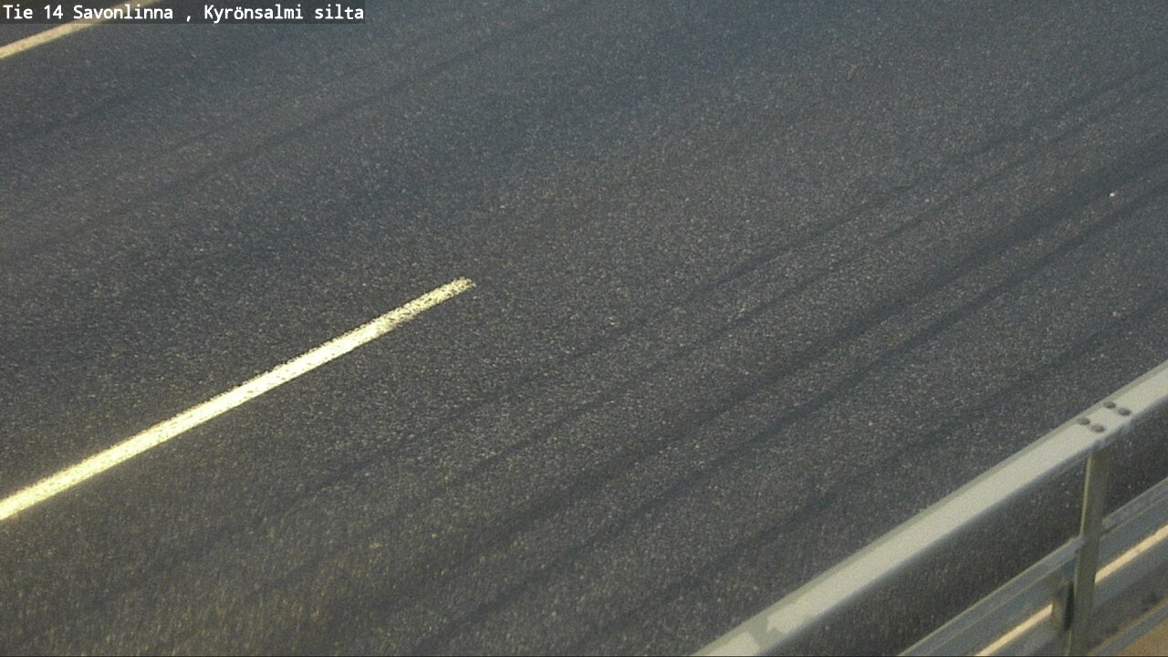 Weather Camera Image Road 14 Savonlinna, Kyrönsalmi, Savonlinna, Etelä-Savo