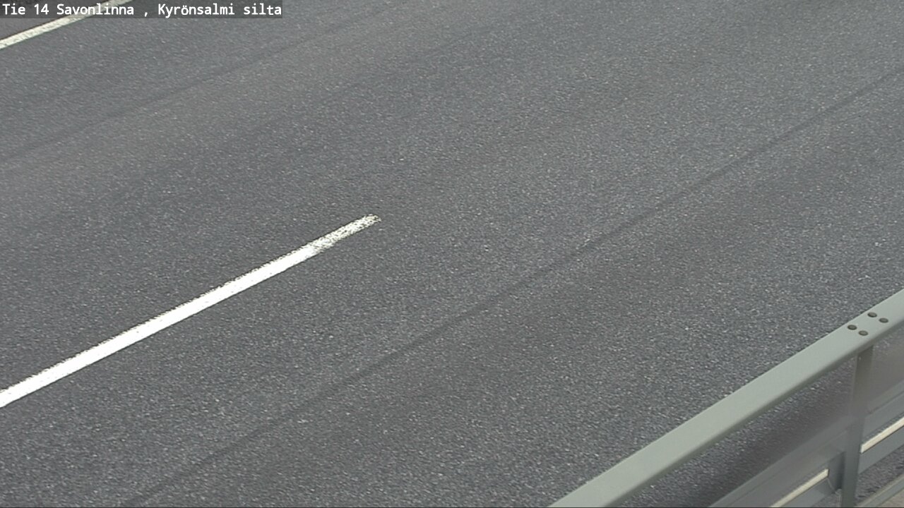 Weather Camera Image Road 14 Savonlinna, Kyrönsalmi, Savonlinna, Etelä-Savo