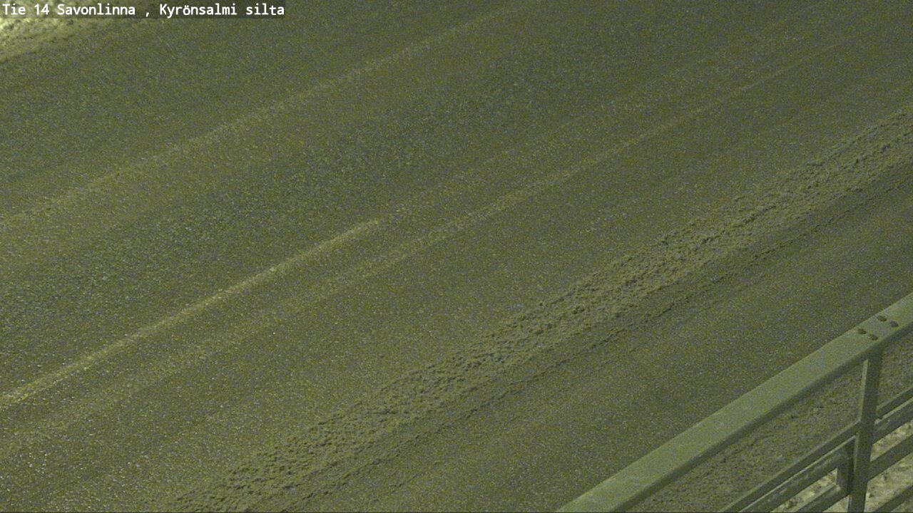 Weather Camera Image Väg 14 Nyslott, Kyrönsalmi, Savonlinna, Etelä-Savo