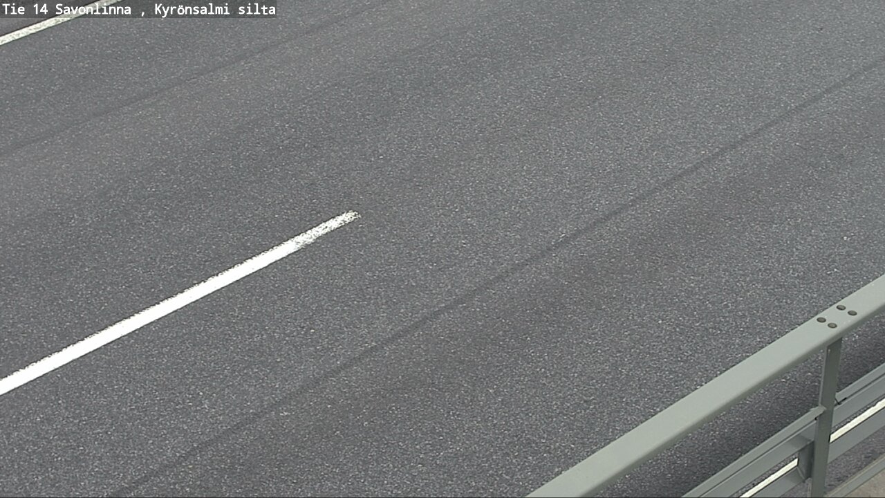 Weather Camera Image Väg 14 Nyslott, Kyrönsalmi, Savonlinna, Etelä-Savo