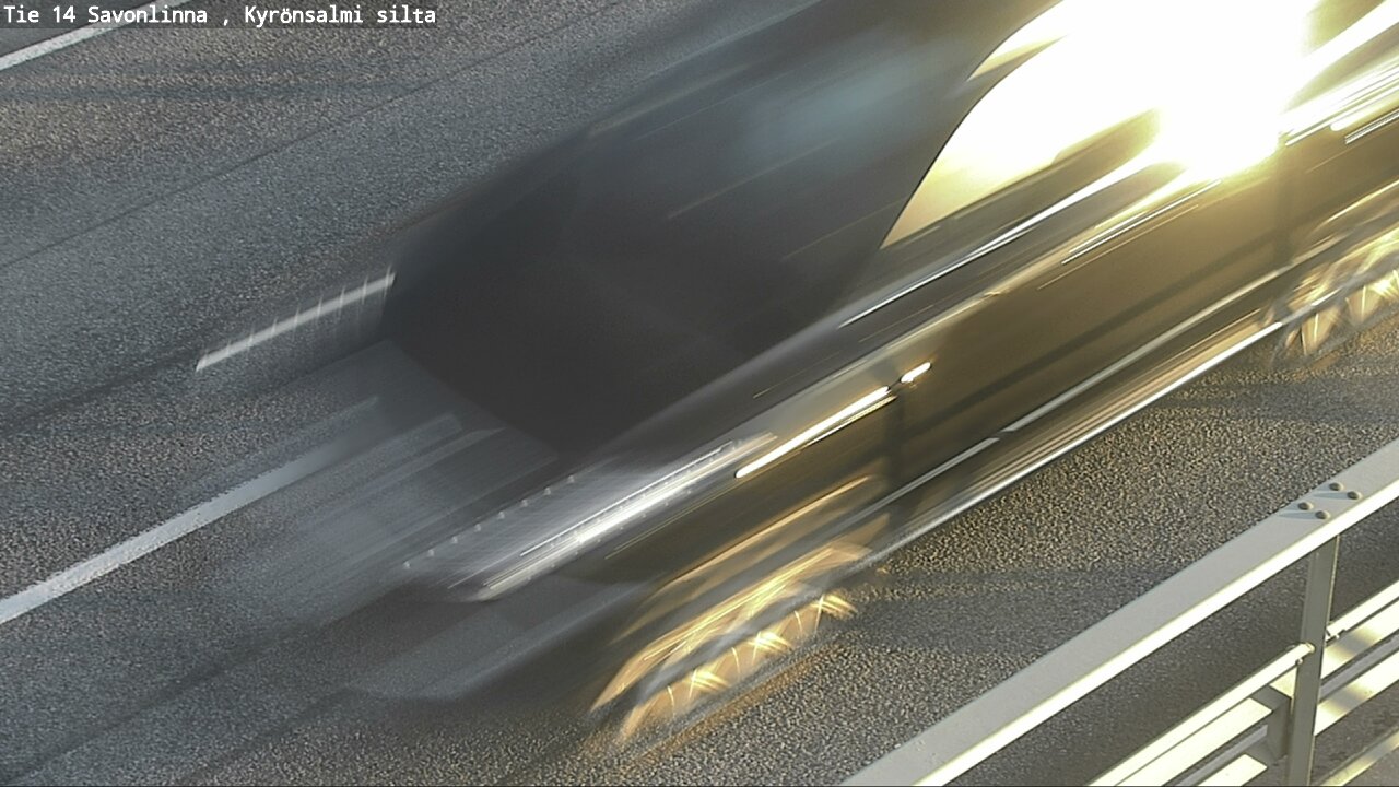 Weather Camera Image Road 14 Savonlinna, Kyrönsalmi, Savonlinna, Etelä-Savo