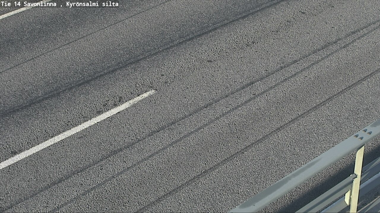 Weather Camera Image Road 14 Savonlinna, Kyrönsalmi, Savonlinna, Etelä-Savo
