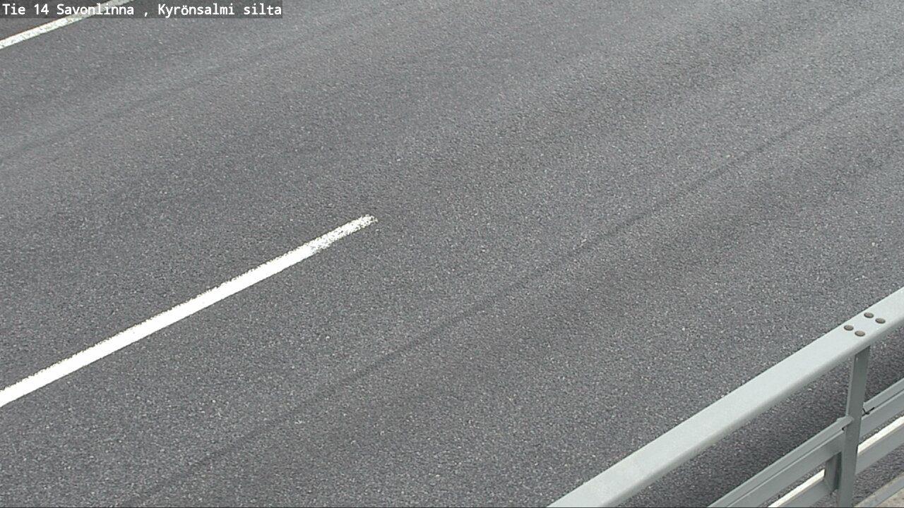 Weather Camera Image Road 14 Savonlinna, Kyrönsalmi, Savonlinna, Etelä-Savo