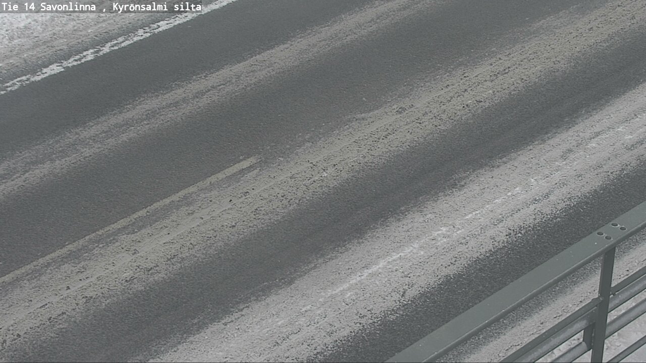 Weather Camera Image Väg 14 Nyslott, Kyrönsalmi, Savonlinna, Etelä-Savo