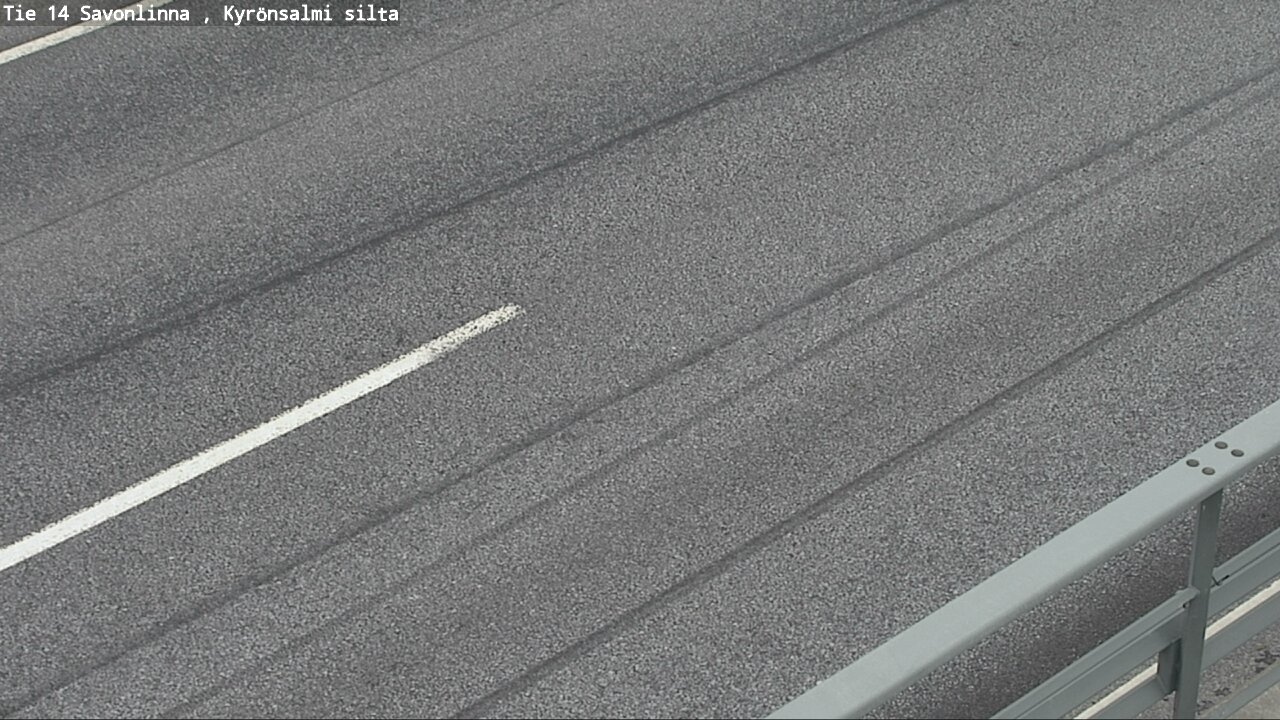 Weather Camera Image Road 14 Savonlinna, Kyrönsalmi, Savonlinna, Etelä-Savo