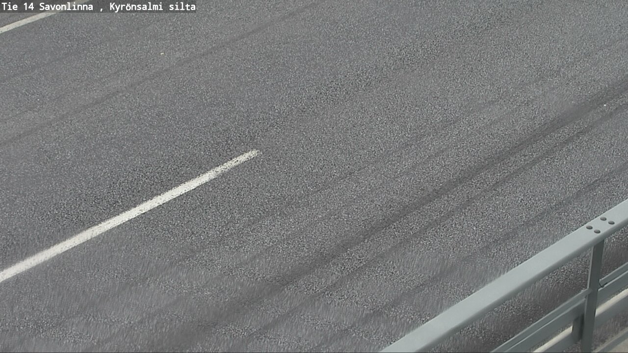 Weather Camera Image Väg 14 Nyslott, Kyrönsalmi, Savonlinna, Etelä-Savo