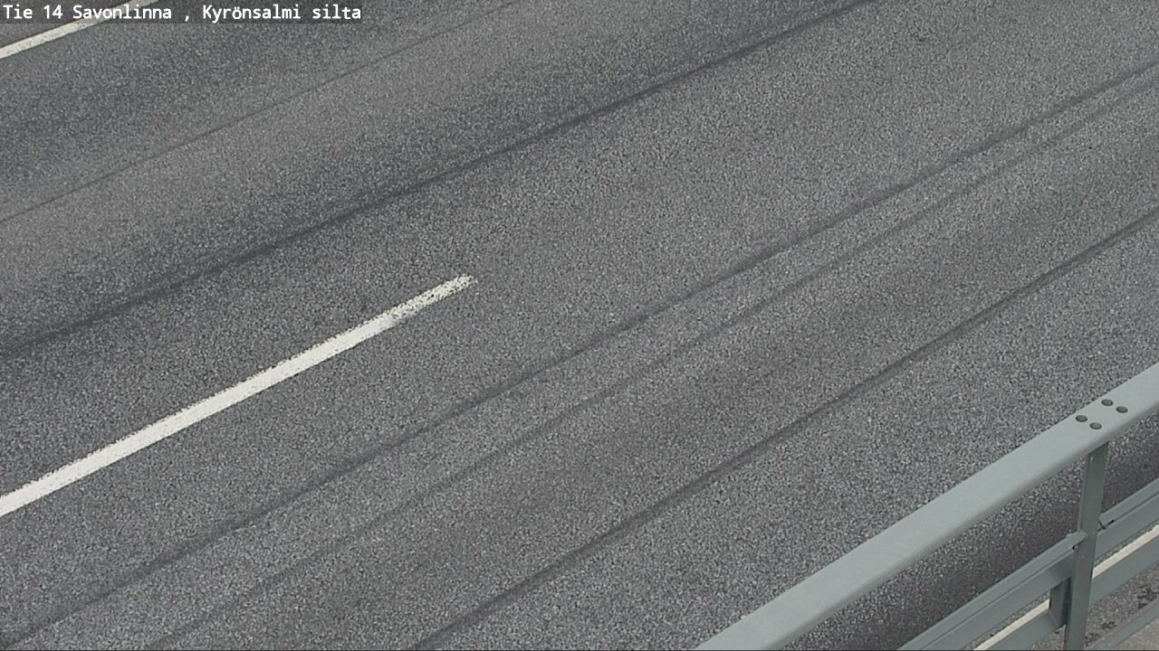 Weather Camera Image Road 14 Savonlinna, Kyrönsalmi, Savonlinna, Etelä-Savo
