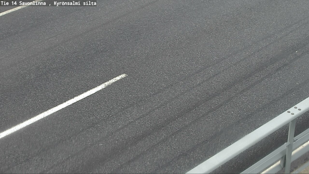 Weather Camera Image Road 14 Savonlinna, Kyrönsalmi, Savonlinna, Etelä-Savo