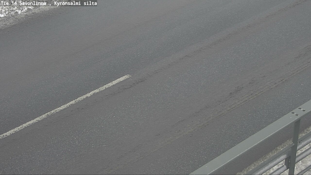 Weather Camera Image Väg 14 Nyslott, Kyrönsalmi, Savonlinna, Etelä-Savo