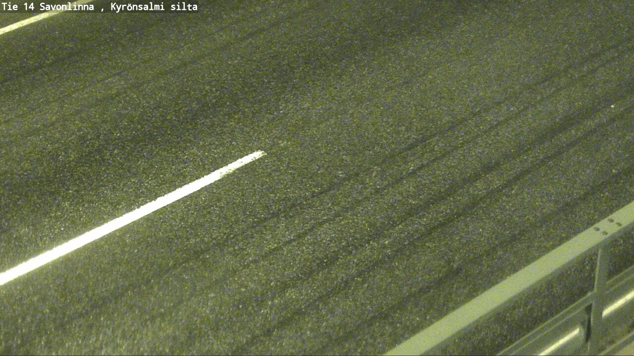 Weather Camera Image Road 14 Savonlinna, Kyrönsalmi, Savonlinna, Etelä-Savo