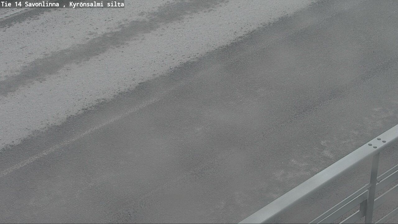 Weather Camera Image Road 14 Savonlinna, Kyrönsalmi, Savonlinna, Etelä-Savo