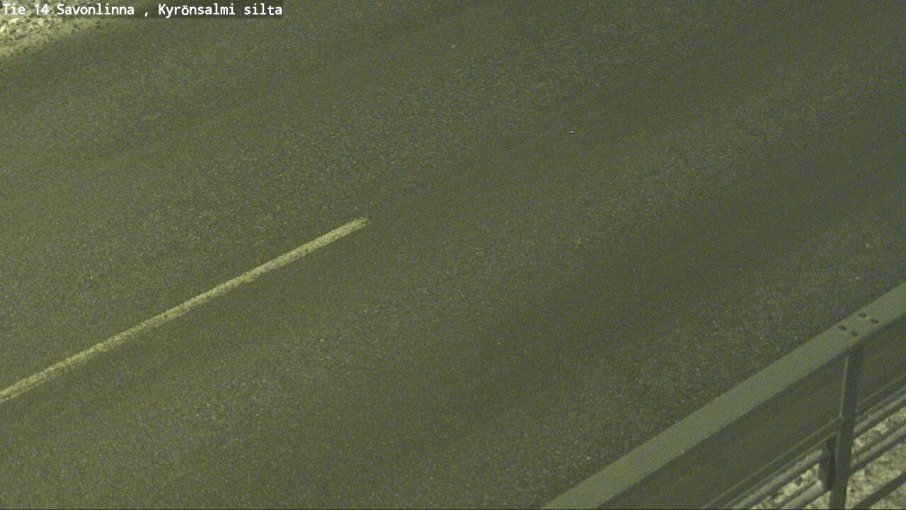 Weather Camera Image Väg 14 Nyslott, Kyrönsalmi, Savonlinna, Etelä-Savo