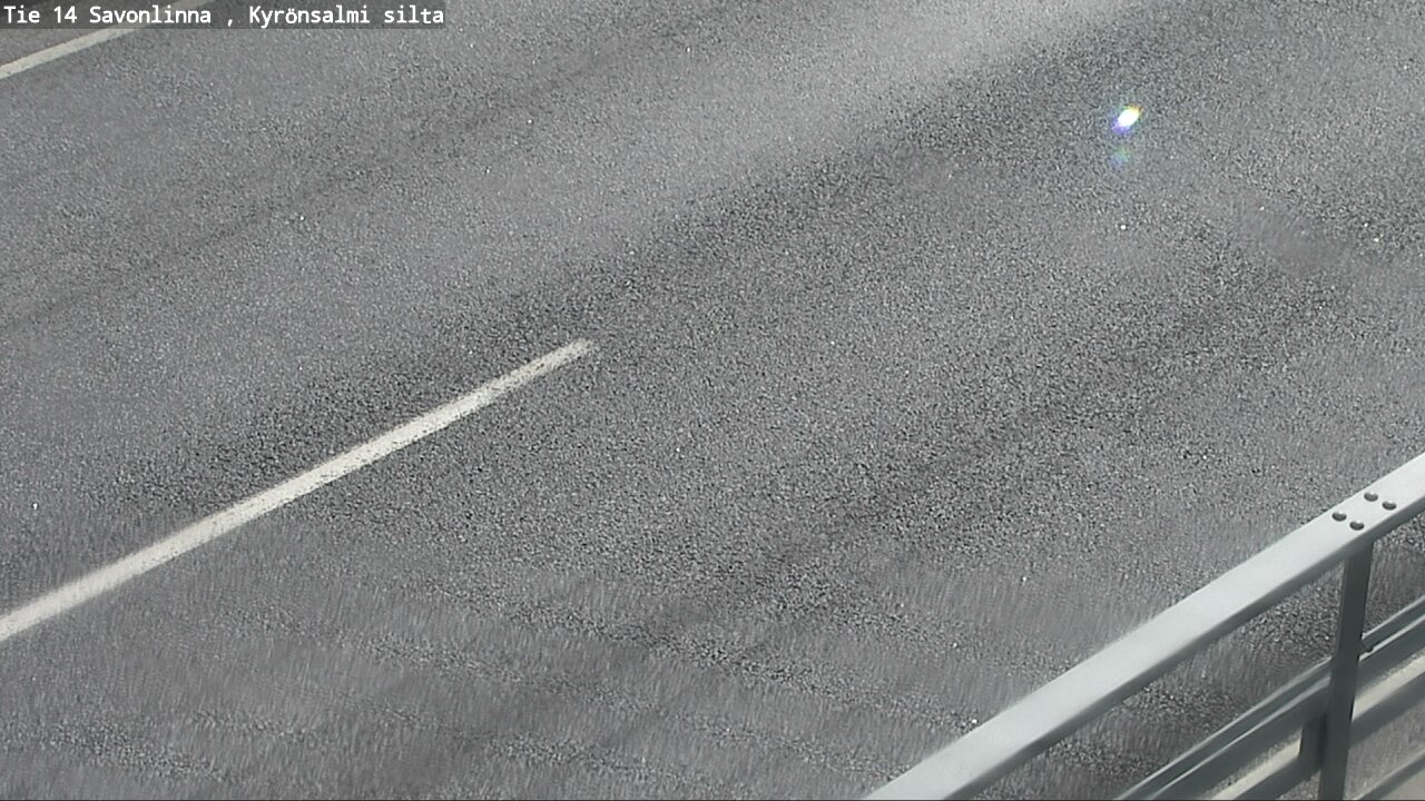 Weather Camera Image Road 14 Savonlinna, Kyrönsalmi, Savonlinna, Etelä-Savo