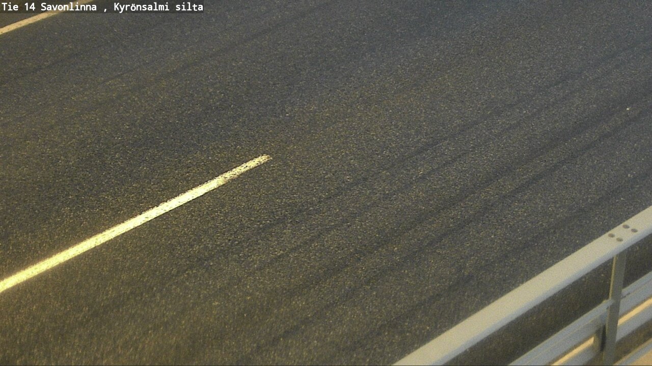 Weather Camera Image Road 14 Savonlinna, Kyrönsalmi, Savonlinna, Etelä-Savo