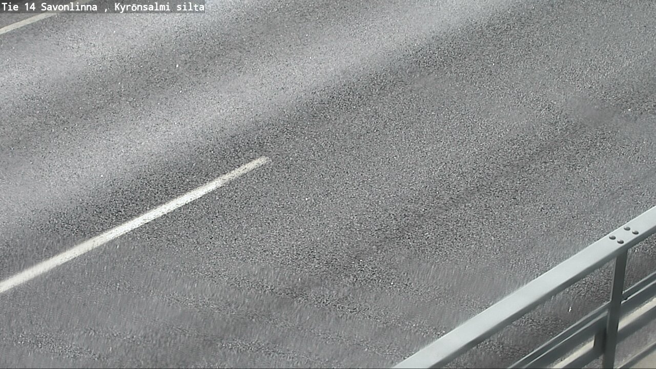 Weather Camera Image Road 14 Savonlinna, Kyrönsalmi, Savonlinna, Etelä-Savo