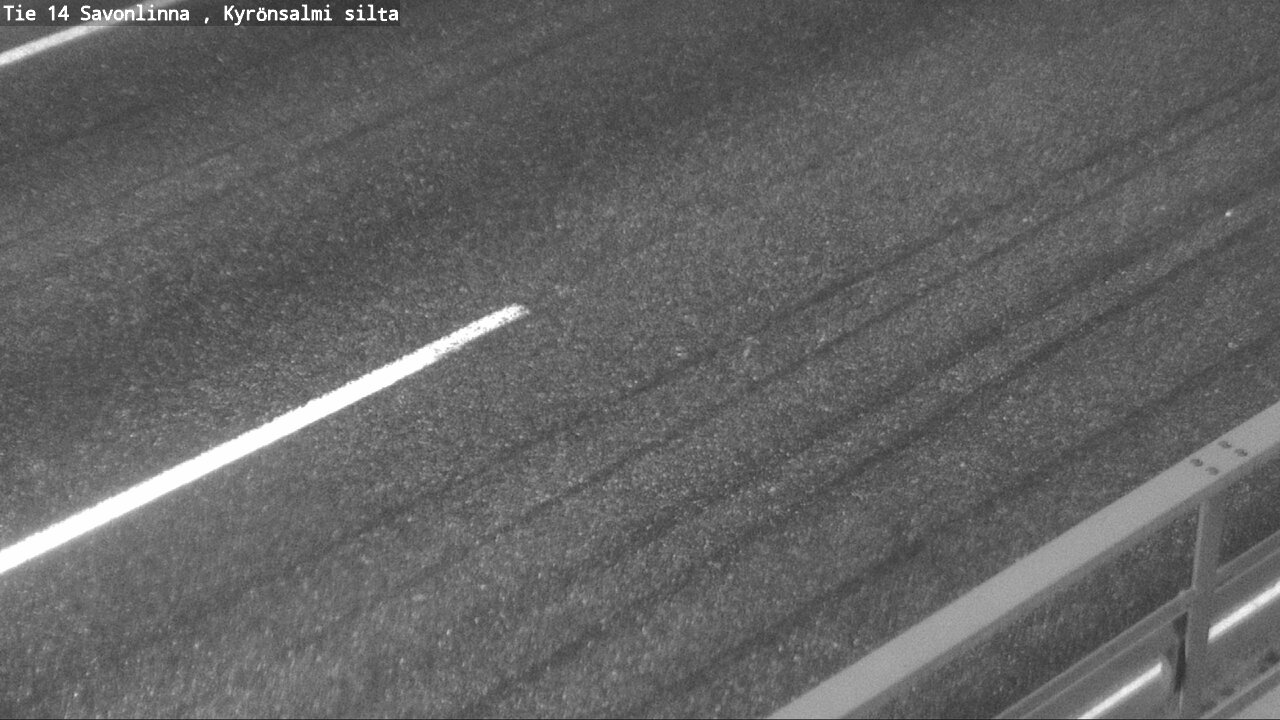 Weather Camera Image Road 14 Savonlinna, Kyrönsalmi, Savonlinna, Etelä-Savo