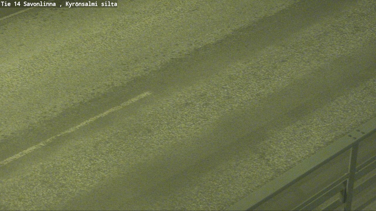 Weather Camera Image Road 14 Savonlinna, Kyrönsalmi, Savonlinna, Etelä-Savo