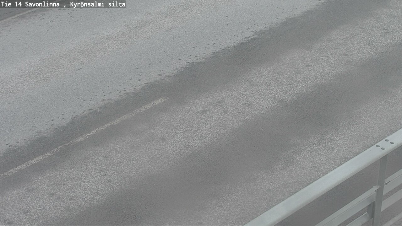 Weather Camera Image Road 14 Savonlinna, Kyrönsalmi, Savonlinna, Etelä-Savo