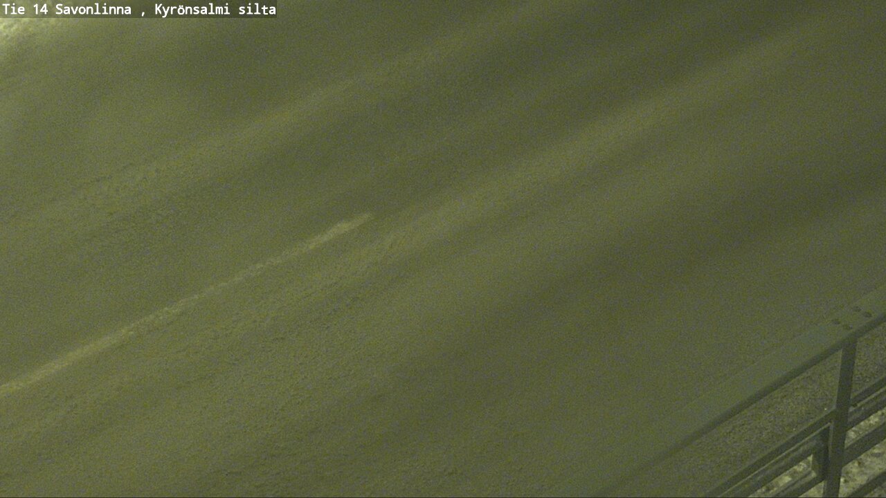 Weather Camera Image Väg 14 Nyslott, Kyrönsalmi, Savonlinna, Etelä-Savo