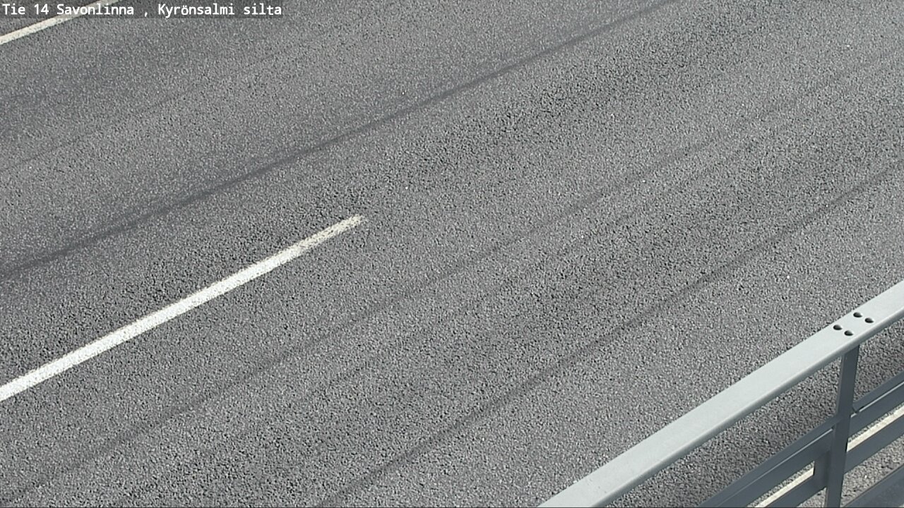 Weather Camera Image Road 14 Savonlinna, Kyrönsalmi, Savonlinna, Etelä-Savo