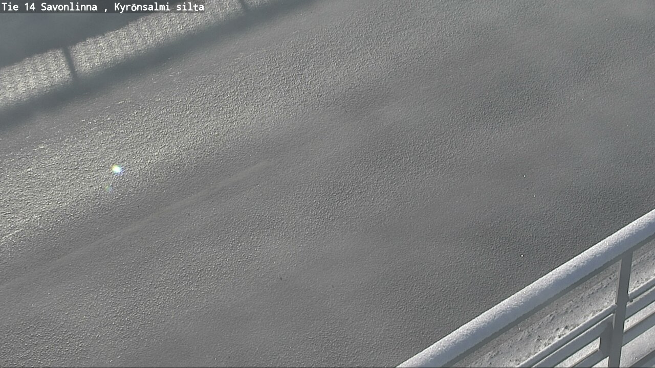 Weather Camera Image Väg 14 Nyslott, Kyrönsalmi, Savonlinna, Etelä-Savo