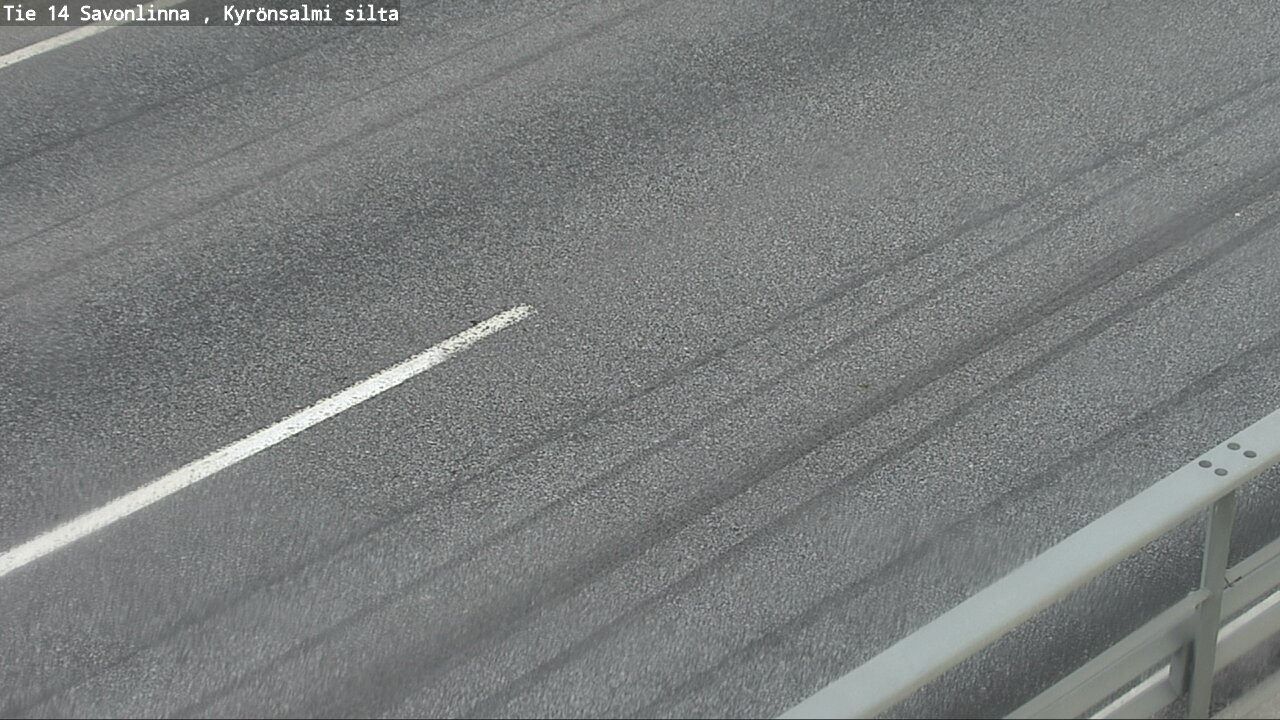 Weather Camera Image Road 14 Savonlinna, Kyrönsalmi, Savonlinna, Etelä-Savo