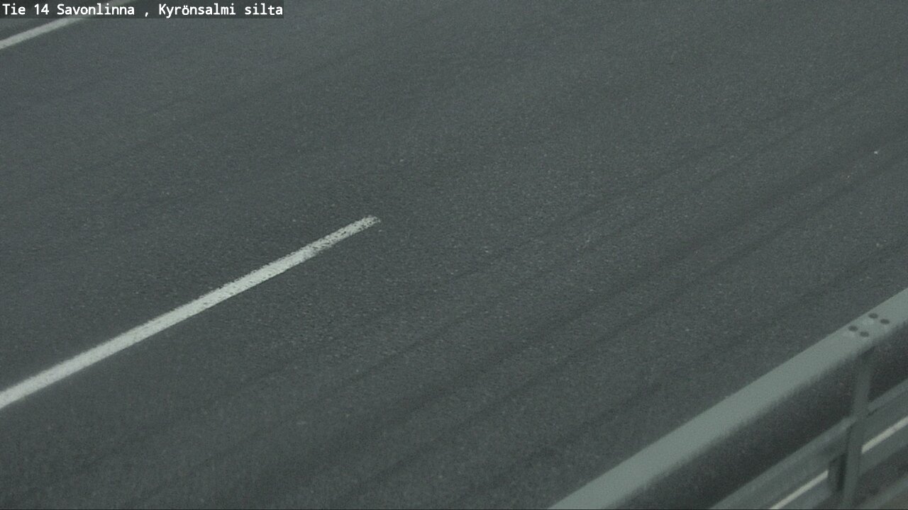 Weather Camera Image Road 14 Savonlinna, Kyrönsalmi, Savonlinna, Etelä-Savo