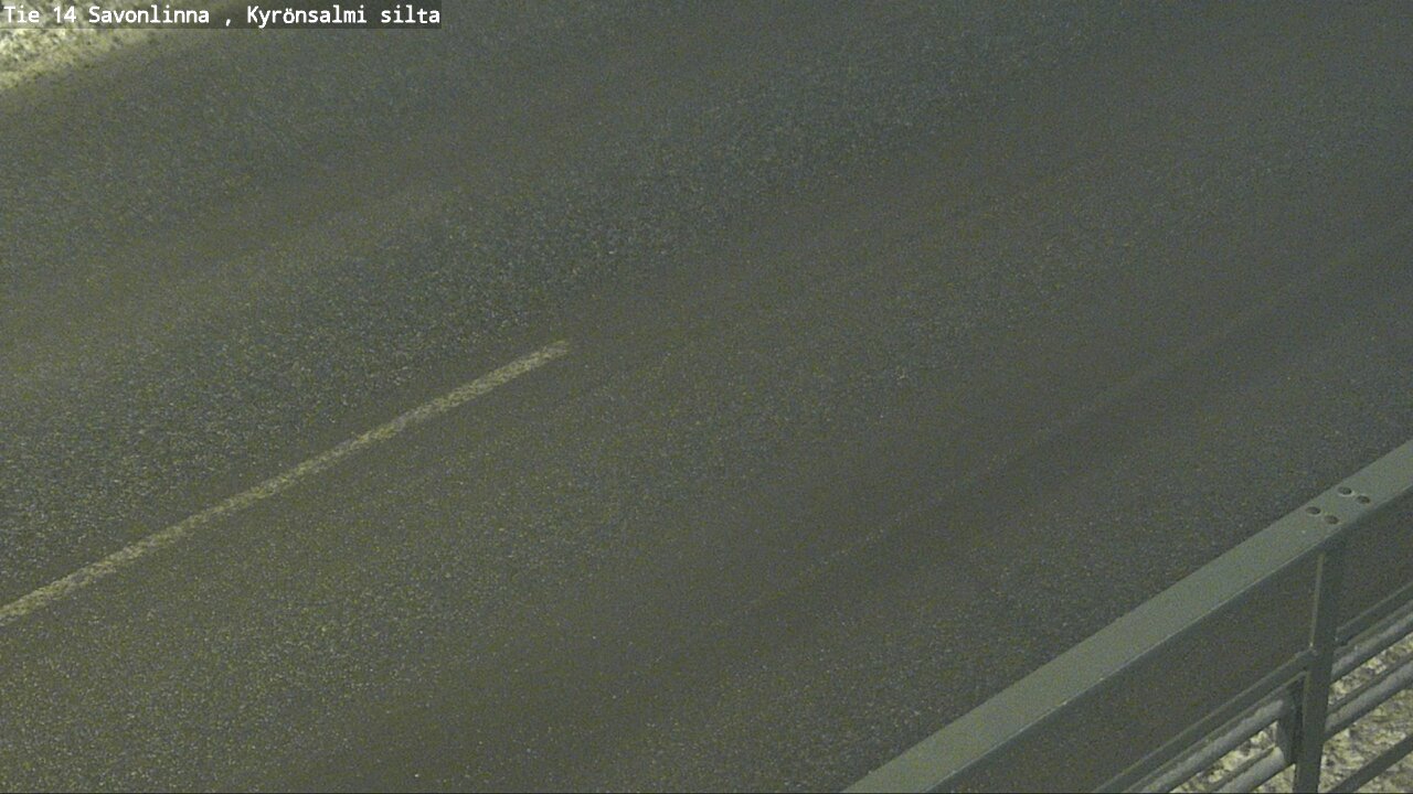 Weather Camera Image Väg 14 Nyslott, Kyrönsalmi, Savonlinna, Etelä-Savo