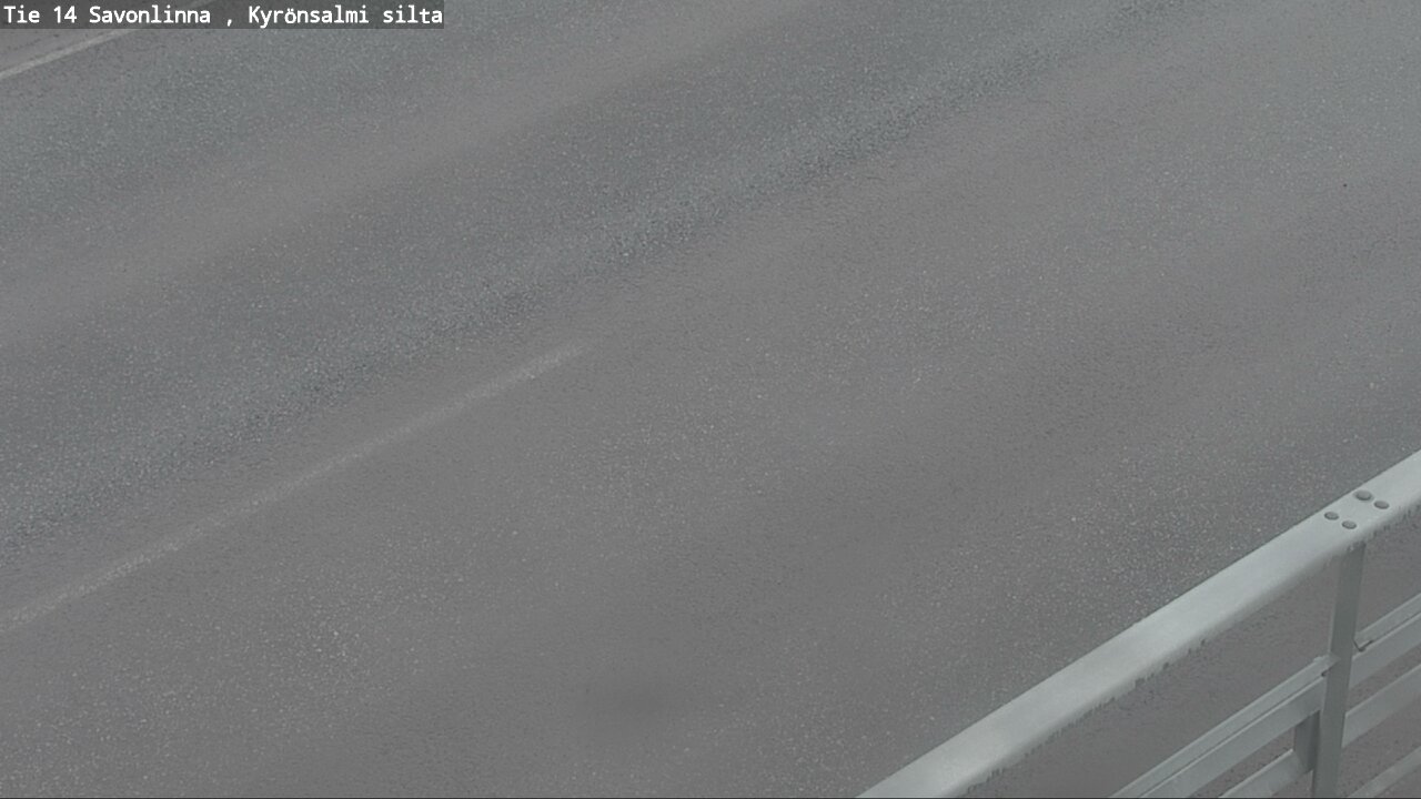 Weather Camera Image Road 14 Savonlinna, Kyrönsalmi, Savonlinna, Etelä-Savo