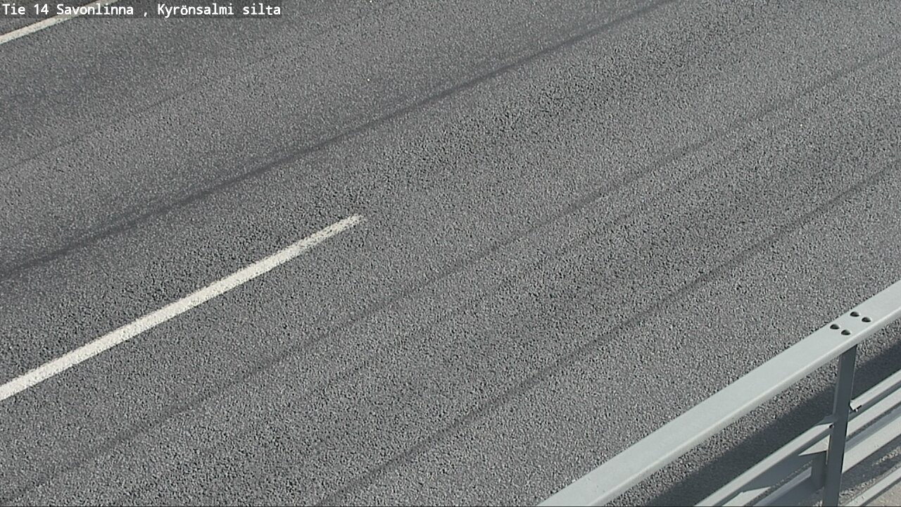 Weather Camera Image Road 14 Savonlinna, Kyrönsalmi, Savonlinna, Etelä-Savo