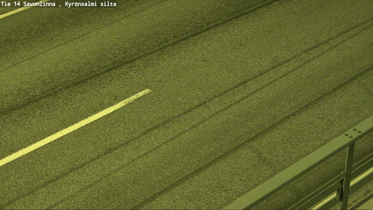 Weather Camera Image Road 14 Savonlinna, Kyrönsalmi, Savonlinna, Etelä-Savo