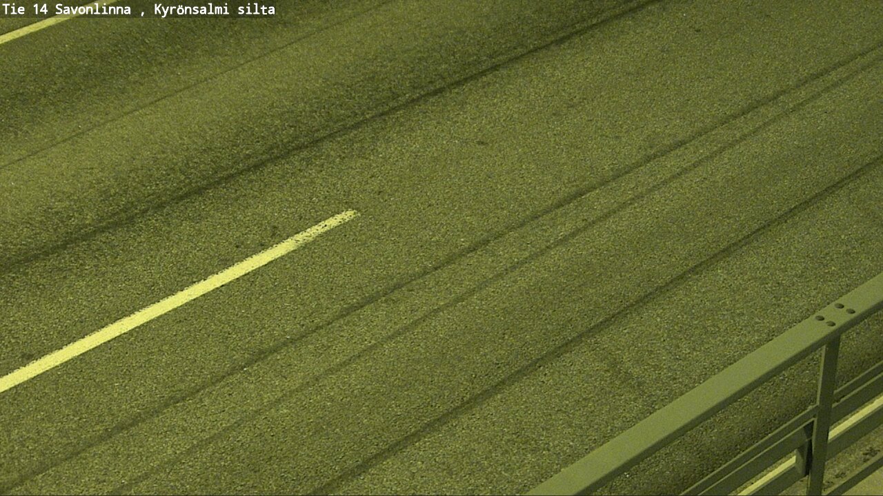 Weather Camera Image Road 14 Savonlinna, Kyrönsalmi, Savonlinna, Etelä-Savo