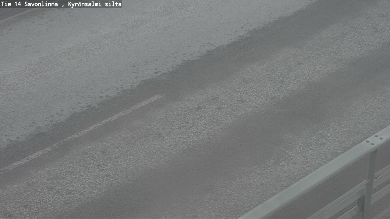 Weather Camera Image Road 14 Savonlinna, Kyrönsalmi, Savonlinna, Etelä-Savo