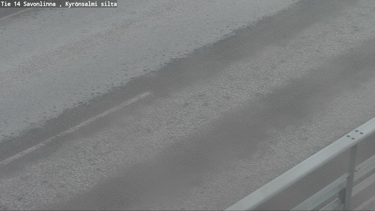 Weather Camera Image Road 14 Savonlinna, Kyrönsalmi, Savonlinna, Etelä-Savo