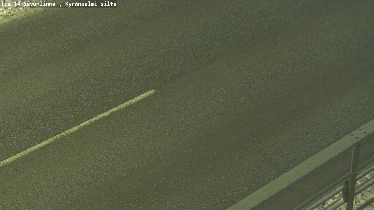 Weather Camera Image Väg 14 Nyslott, Kyrönsalmi, Savonlinna, Etelä-Savo
