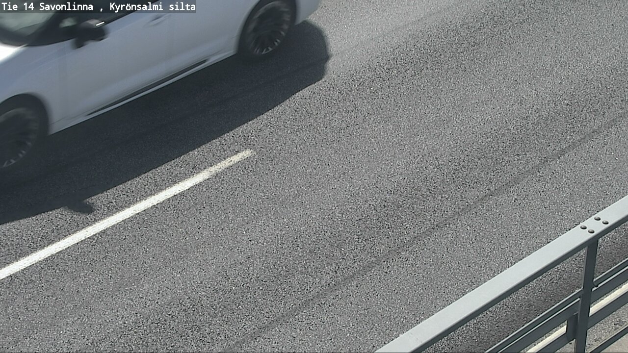 Weather Camera Image Road 14 Savonlinna, Kyrönsalmi, Savonlinna, Etelä-Savo