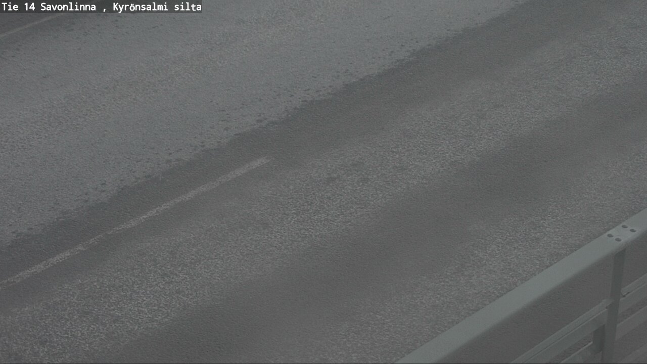 Weather Camera Image Road 14 Savonlinna, Kyrönsalmi, Savonlinna, Etelä-Savo