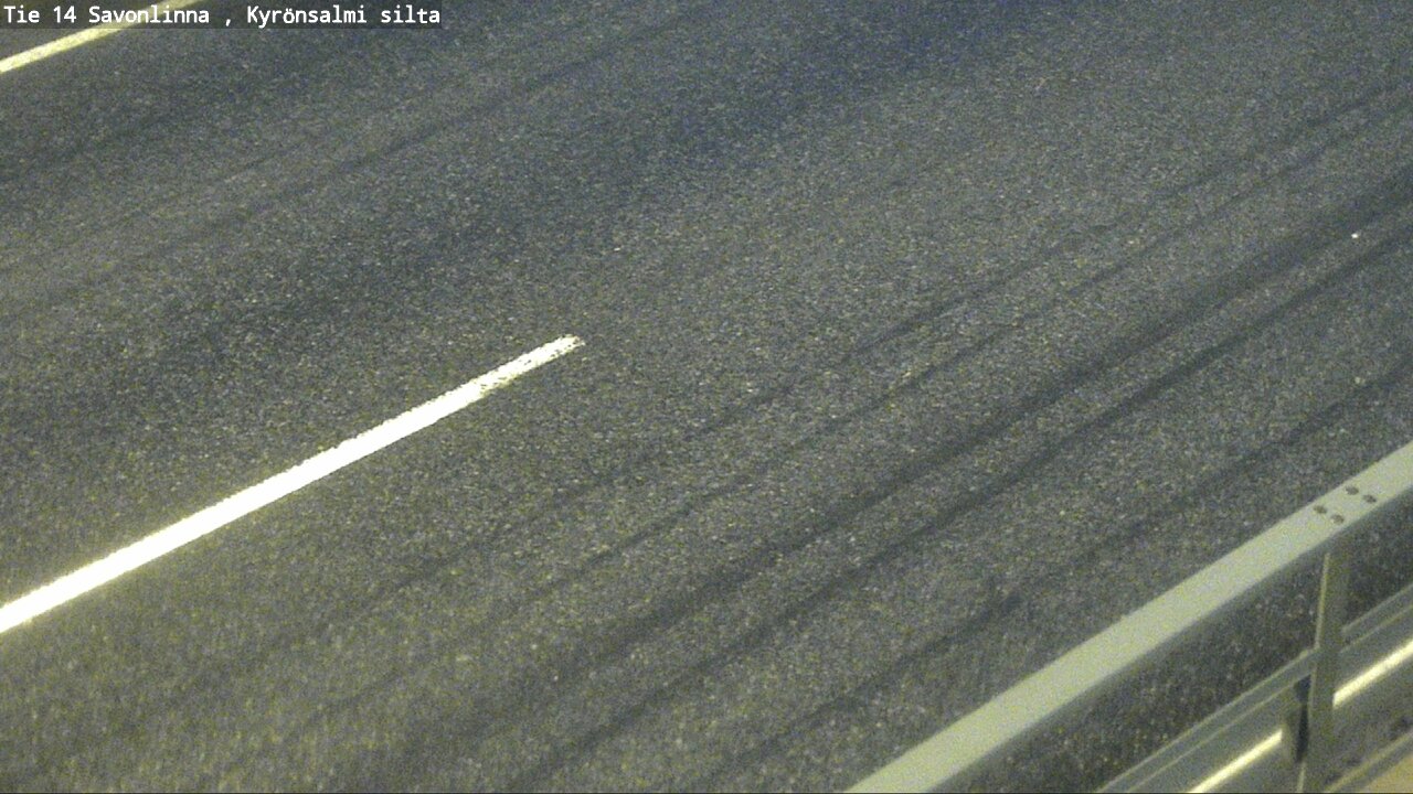 Weather Camera Image Road 14 Savonlinna, Kyrönsalmi, Savonlinna, Etelä-Savo