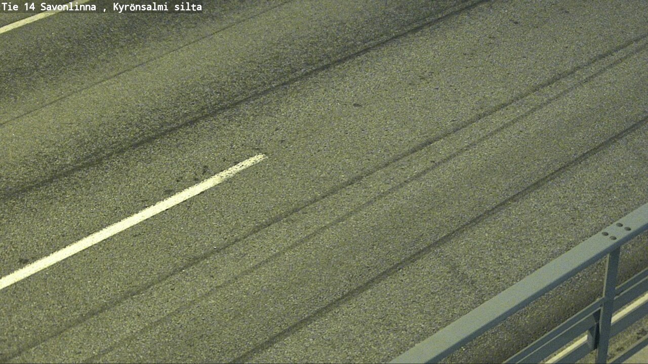 Weather Camera Image Road 14 Savonlinna, Kyrönsalmi, Savonlinna, Etelä-Savo