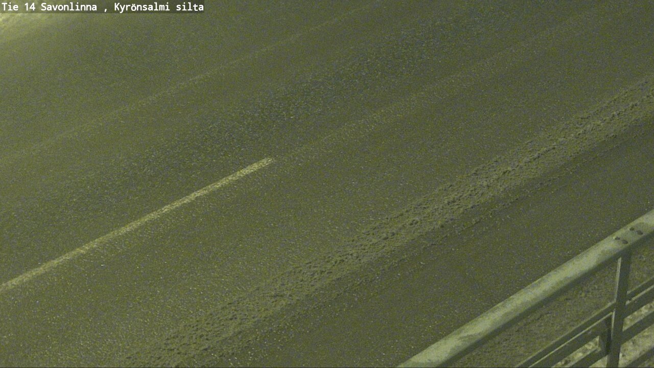 Weather Camera Image Väg 14 Nyslott, Kyrönsalmi, Savonlinna, Etelä-Savo