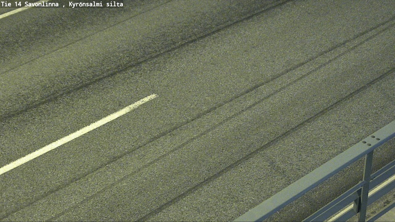 Weather Camera Image Road 14 Savonlinna, Kyrönsalmi, Savonlinna, Etelä-Savo