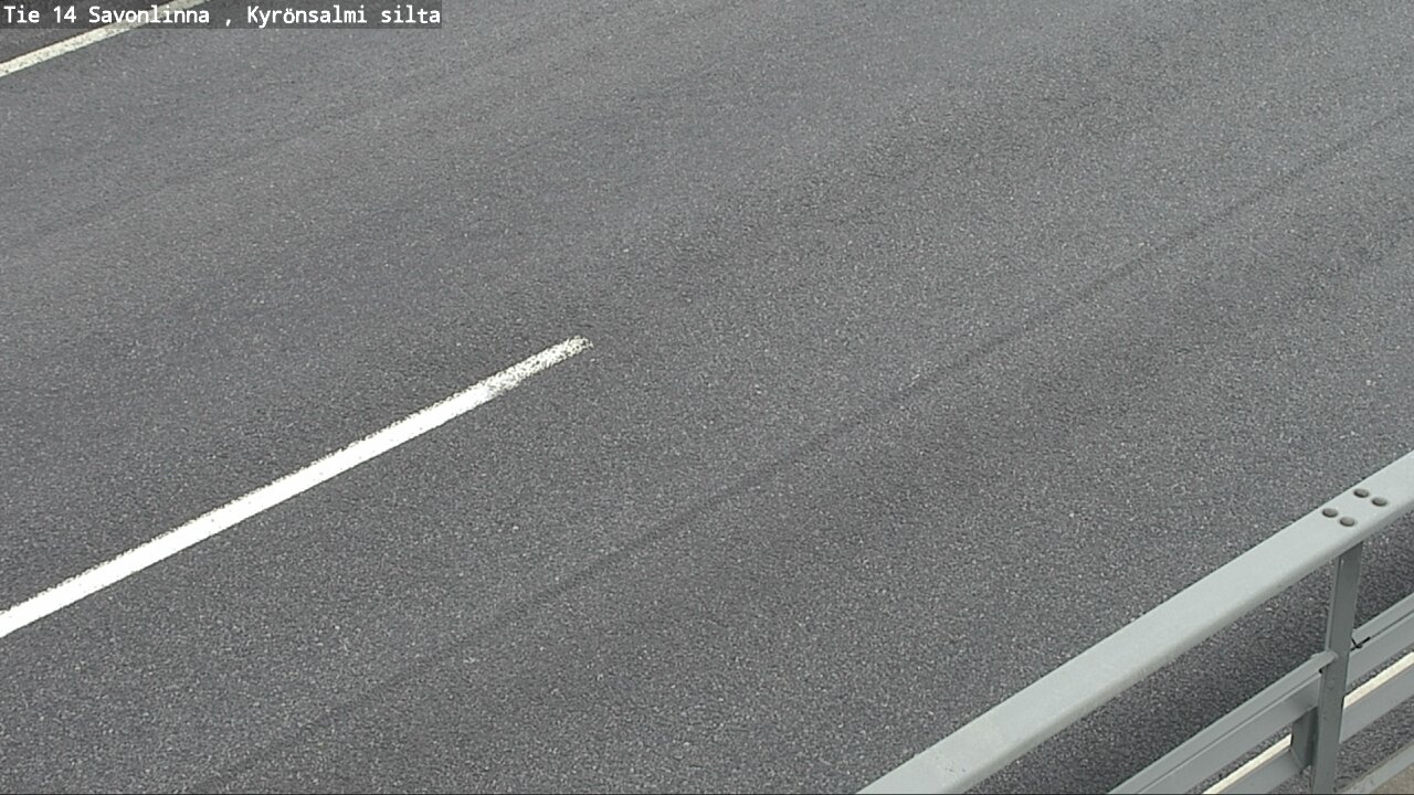 Weather Camera Image Väg 14 Nyslott, Kyrönsalmi, Savonlinna, Etelä-Savo