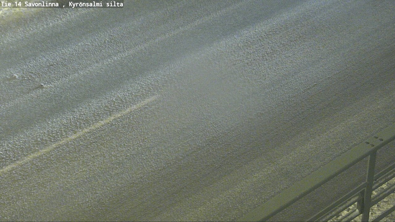 Weather Camera Image Väg 14 Nyslott, Kyrönsalmi, Savonlinna, Etelä-Savo
